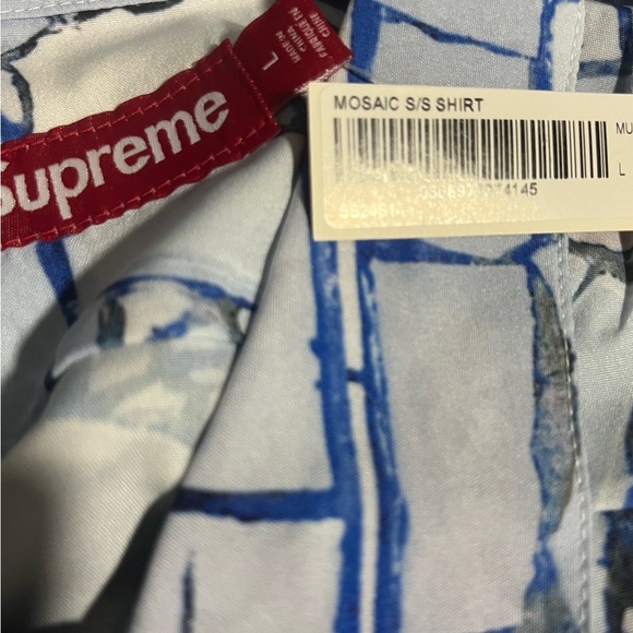 Supreme Mosaic S/S Shirt - Picture 9 of 9